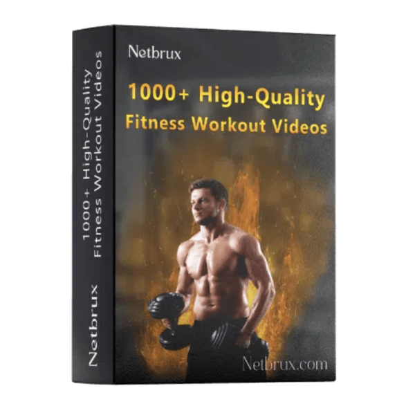 1000+ High-Quality Fitness Workout Videos – Train Anytime, Anywhere