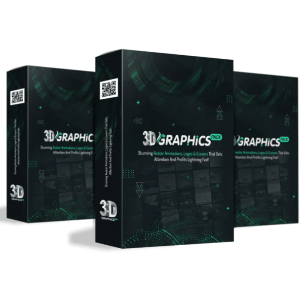 3D Graphics Pack – 1500+ Premium 3D Elements for Stunning Visuals