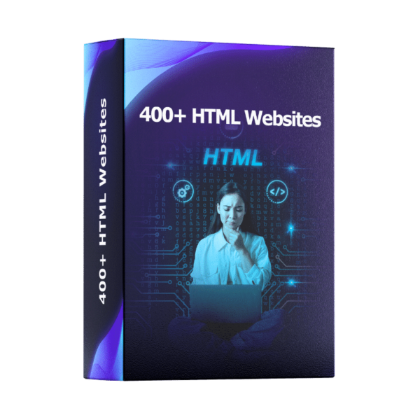 400+ Ready-to-Use HTML Website Templates – Build Stunning Websites Instantly