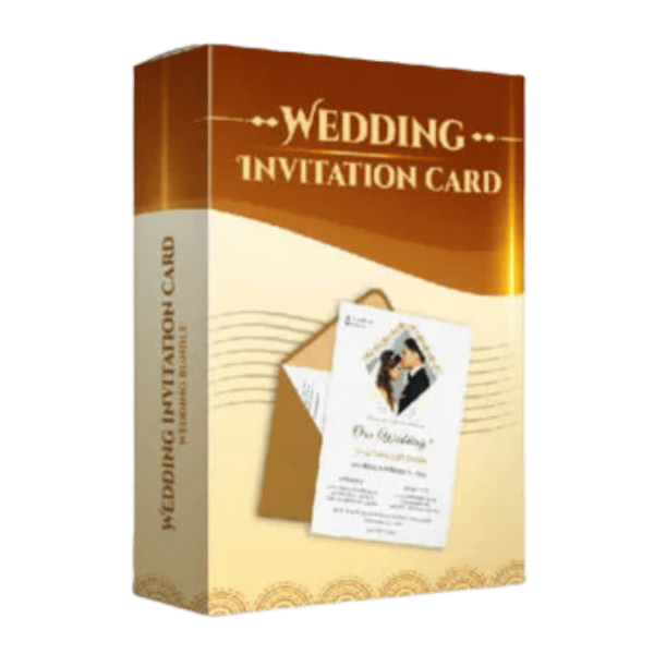 Wedding Invitation Card Bundle – Elegant, Customizable Templates for Every Style